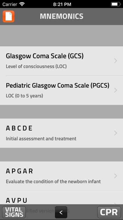 PARAMEDIC: SIGNS AND SYMPTOMS