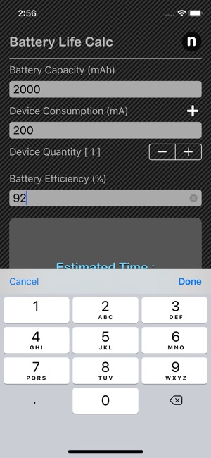 Battery Life Calculator(圖3)-速報App