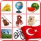 Learning Turkish - Basic Words is a free educational application for kids, children and starters to learn basic Turkish words in a fun way