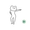 Dancing Bear Animated Stickers
