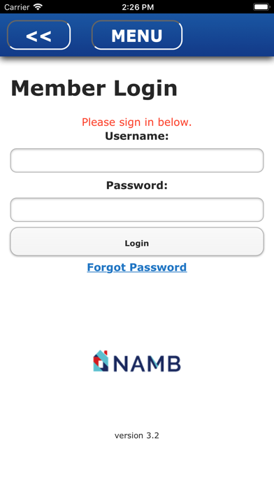 How to cancel & delete NAMB Mobile App from iphone & ipad 3