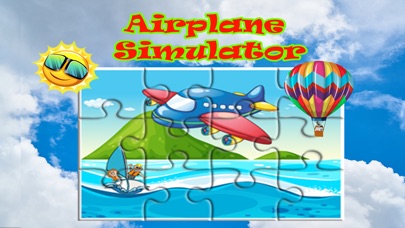 Airplane Simulator Jigsaw Game screenshot 2