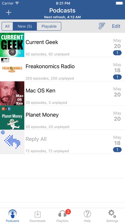 iCatcher! Podcast Player screenshot-0