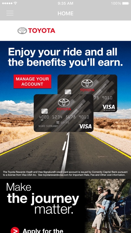 Toyota Card