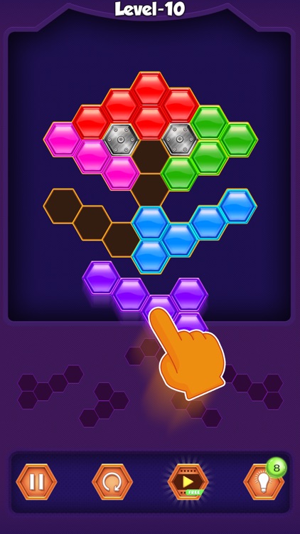 Hexa Blocks Match Puzzle