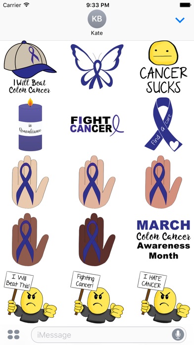 Colon Cancer Stickers screenshot 2