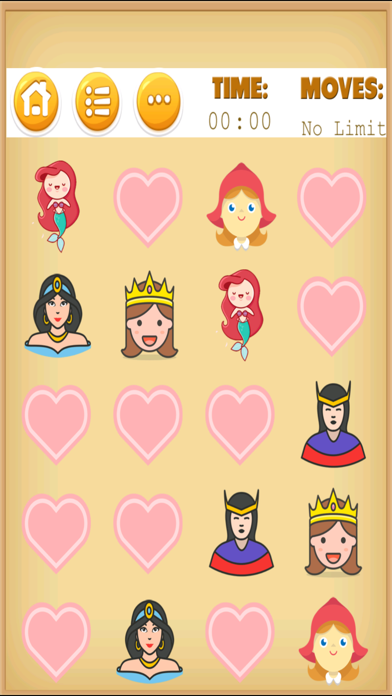 Princess Emoji Matching Game screenshot 3