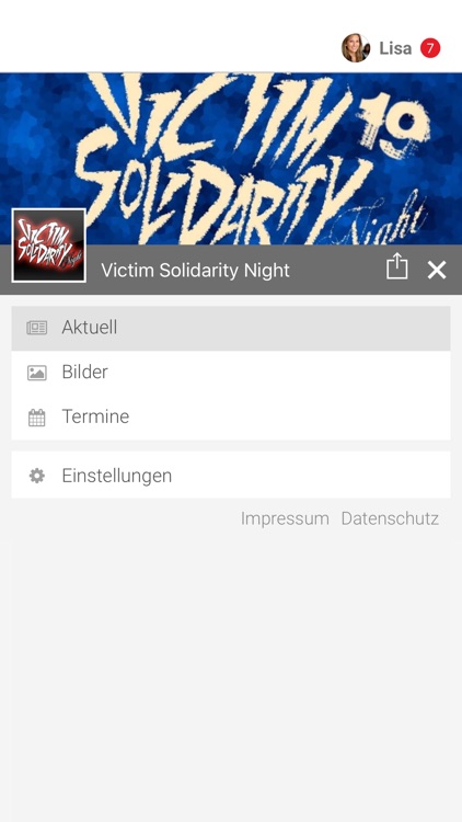 Victim Solidarity Night