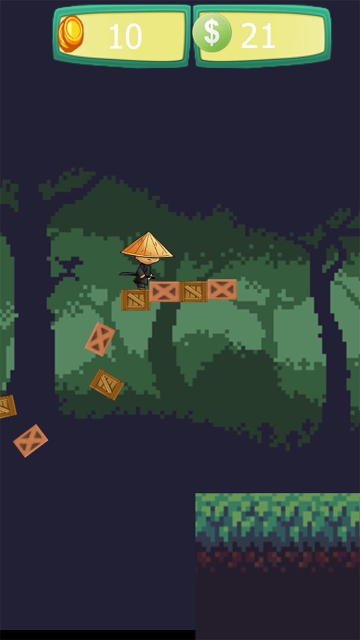 忍者-跑酷忍者跳跃