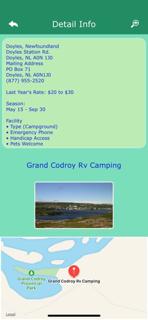 Newfoundland Campgrounds(圖3)-速報App