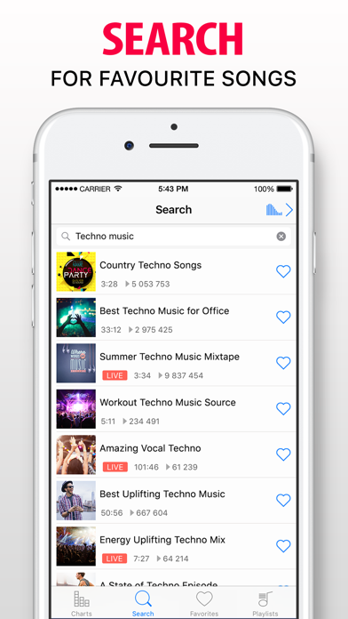 iMusic IE - Free Music Player & Streamer Screenshot 3