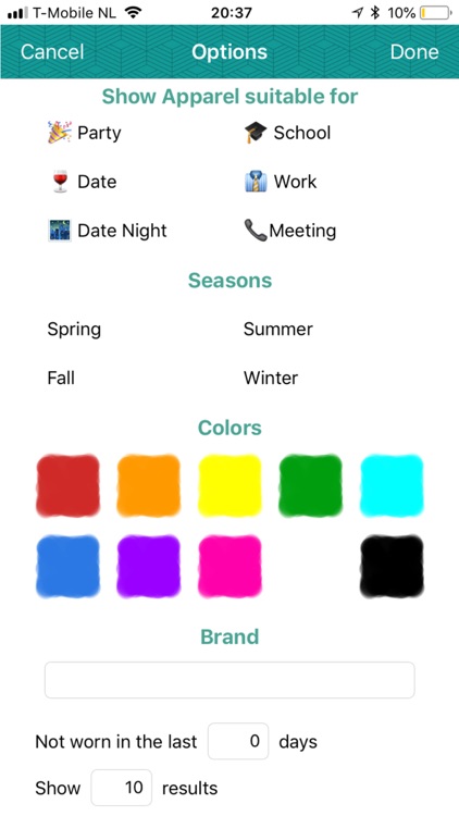 YourApparel - pick your style