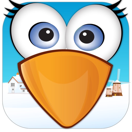 Snow day fast penguin  racing club speed slide ice crazy icon