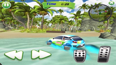 Water Surfer Car 3D Simulator screenshot 2