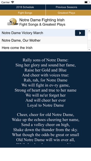 Notre Dame Football 1902-2018(圖5)-速報App