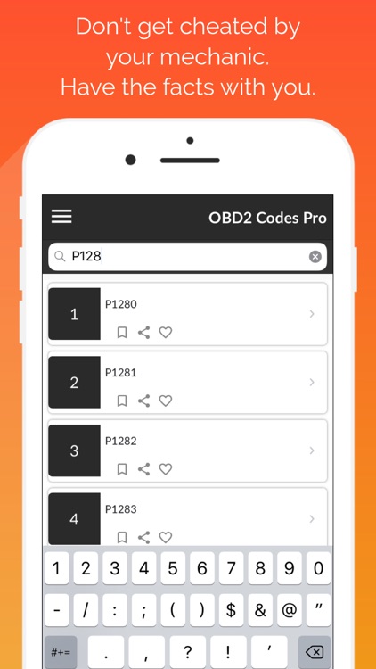 OBD2 Codes Pro Auto offline