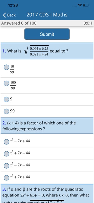 UPSC CDS Previous Papers(圖2)-速報App