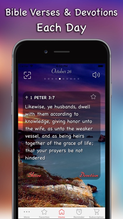 Daily Bible Inspirations Verse screenshot-0