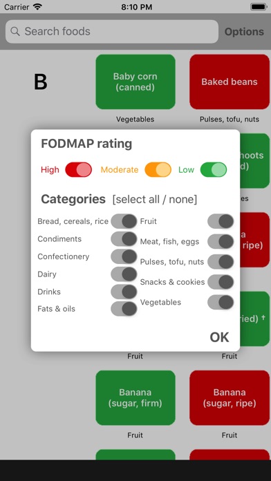Low FODMAP diet A to Z screenshot 3