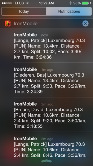 IronMobile - Ironman Tracker(圖3)-速報App