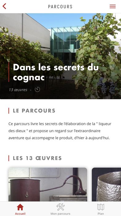 Arts du Cognac Visite Musée screenshot 2