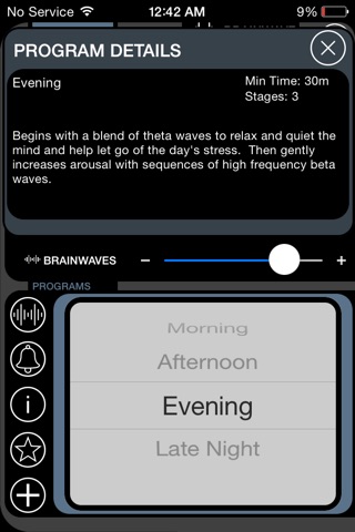 BrainWave Arousal - 4 Powerful Binaural Programs screenshot 2