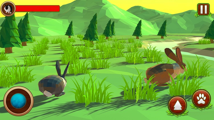 Poly Art Rabbit Simulator