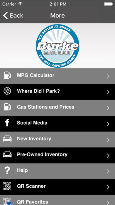 Burke Motor Group screenshot 2