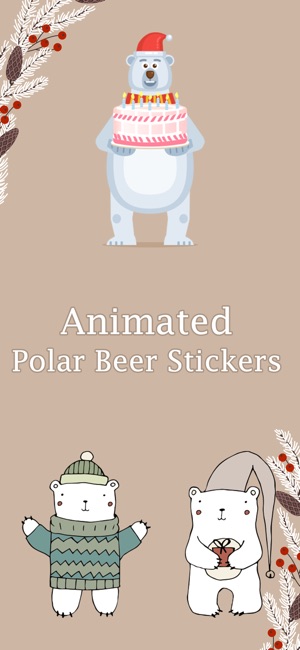 Animated Polar Bear Stickers!