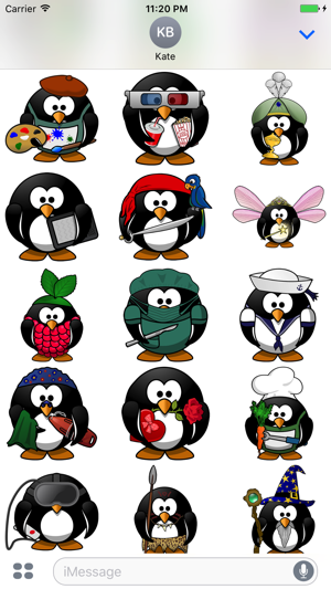 Sticker Fun with Penguins(圖4)-速報App