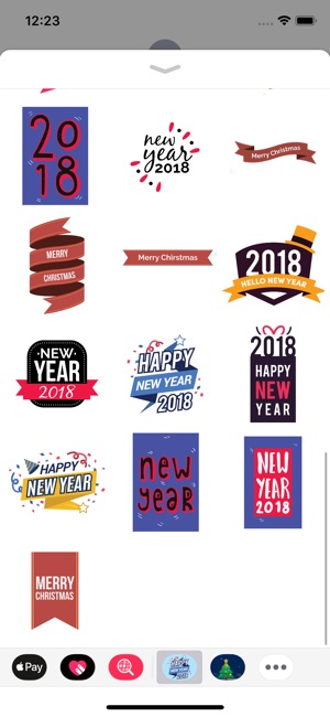 Happy New Year 2018 - stickers(圖4)-速報App