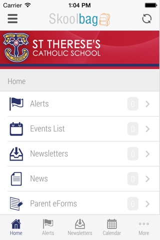 St Therese's Catholic School Moonah - Skoolbag screenshot 2