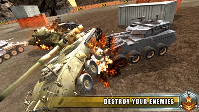 DEMOLITION DERBY - TANK BATTLE screenshot 3