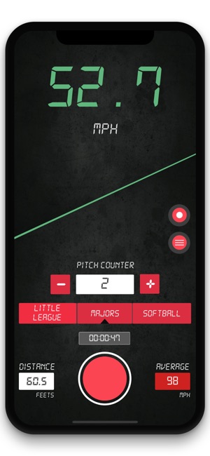 Baseball Pitch Speed Radar Gun(圖2)-速報App