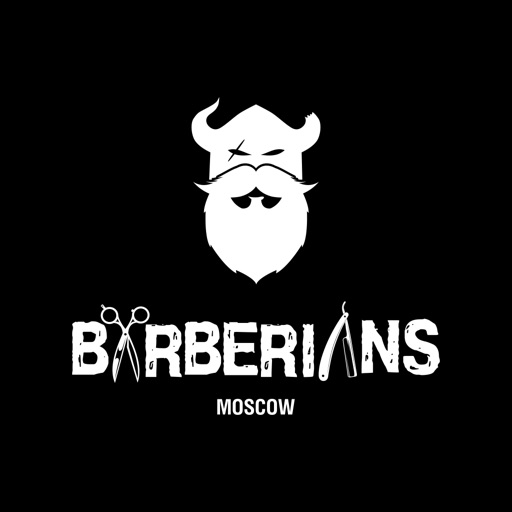 BARBERIANS MOSCOW barbershop icon