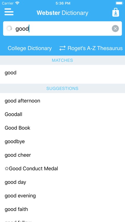 Webster Dictionary & Thesaurus screenshot-4