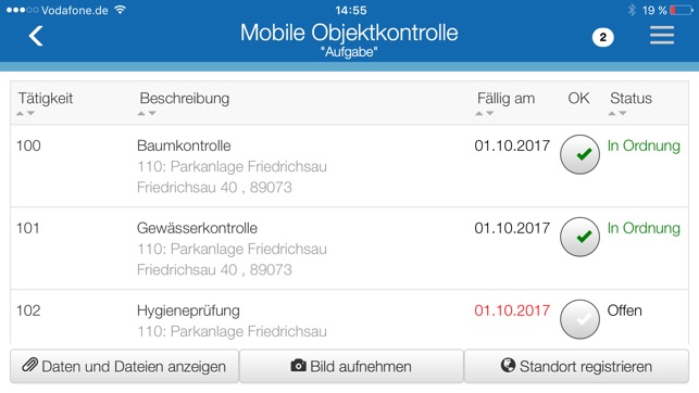 Mobile Objektkontrolle(圖5)-速報App