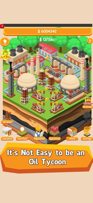 Oil Tycoon: Tap City Miner Inc