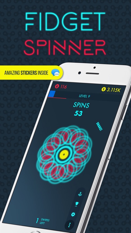 Fidget Spinner Top: Stress Free Game Simulator screenshot-0
