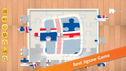 Jigsaw Puzzle National Flag FI screenshot 2