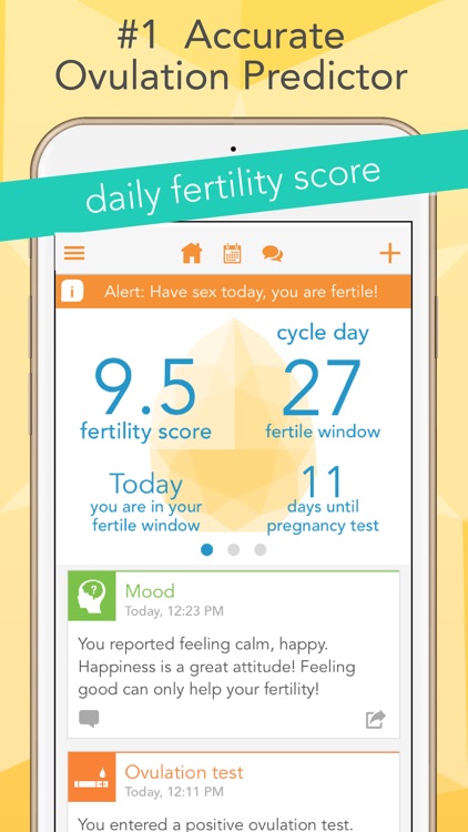 Ovia Fertility Tracker & Ovulation Calculator App screenshot-0