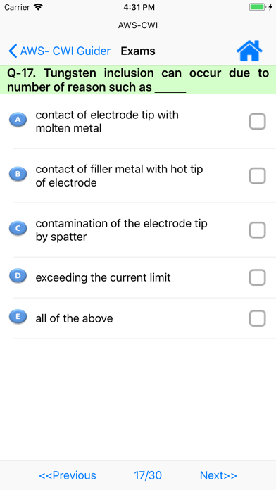 How to cancel & delete AWS- CWI ExamGuider from iphone & ipad 2