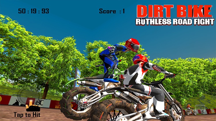 Dirt Bike Road Fight Racing screenshot-4