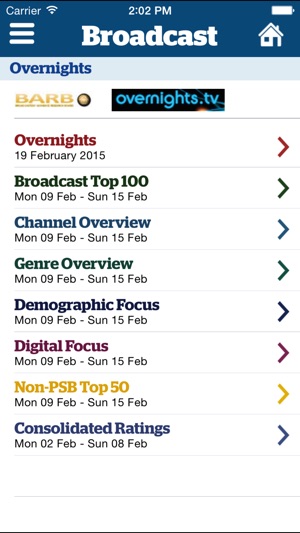 BroadcastNow(圖2)-速報App