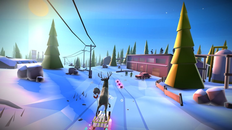 Animal Adventure Downhill Rush screenshot-6