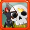 Shoot down zombies and other demonic creatures with bow and arrows