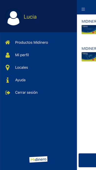 Midinero App screenshot 2