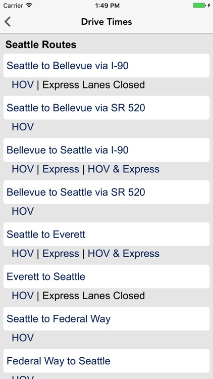 Seattle Traffic screenshot-3