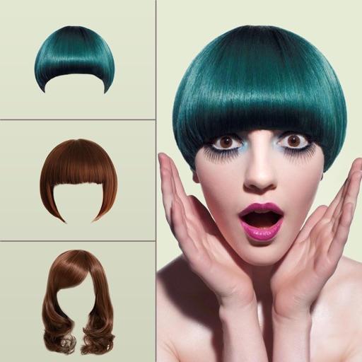 Hair Style Salon&Color Changer Icon