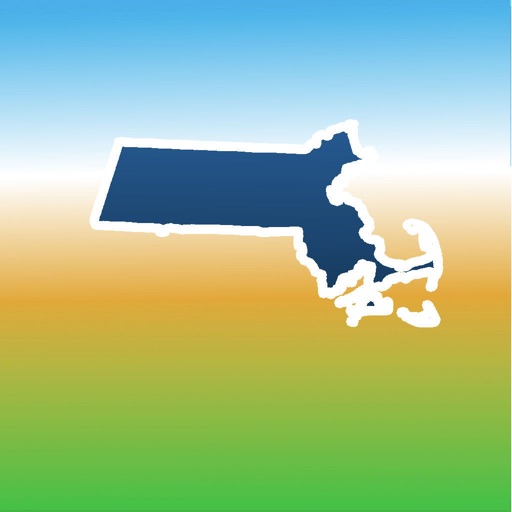 Aqua Map Massachusetts Lakes